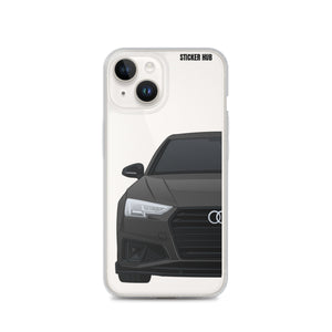 Black B9 Audi S4 "Facelift" - iPhone Case