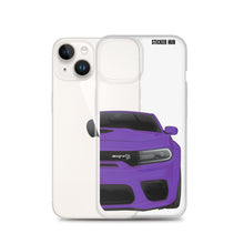 Load image into Gallery viewer, Purple Charger Hellcat (Widebody) - iPhone Case