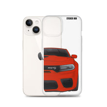 Load image into Gallery viewer, Red Charger Hellcat (Widebody) - iPhone Case