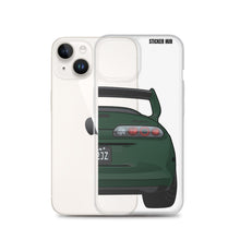 Load image into Gallery viewer, Green Toyota Supra - iPhone Case