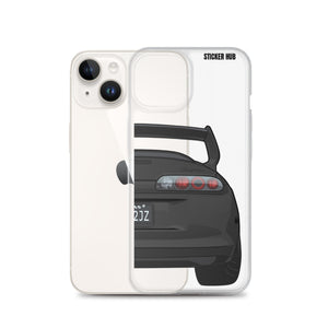 Black Toyota Supra - iPhone Case