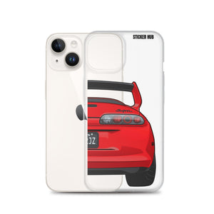 Red Toyota Supra - iPhone Case