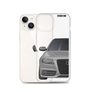 Quartz Gray B8 Audi S4 - iPhone Case