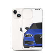 Load image into Gallery viewer, Sepang Blue B8.5 Audi S4 - iPhone Case