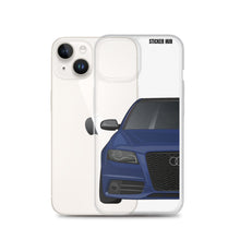 Load image into Gallery viewer, Estoril Blue B8 Audi S4 - iPhone Case