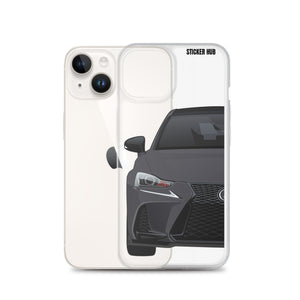 Gray Lexus IS300 - iPhone Case