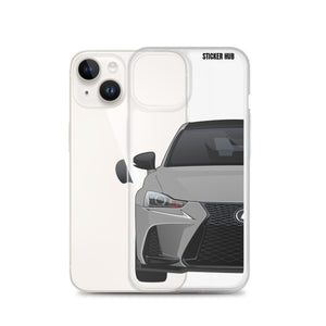 Silver Lexus IS300 - iPhone Case