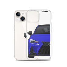 Load image into Gallery viewer, Ultrasonic Blue Lexus IS300 - iPhone Case