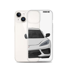 Load image into Gallery viewer, Ceramic Matrix Gray C8 Corvette - iPhone Case