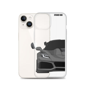 Gray C7 Corvette Zr1 - iPhone Case