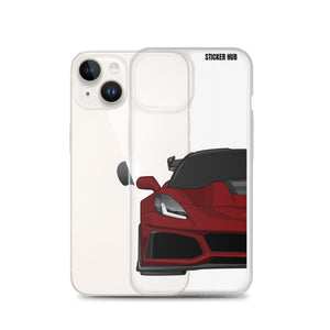 Long Beach Red C7 Corvette Zr1 - iPhone Case