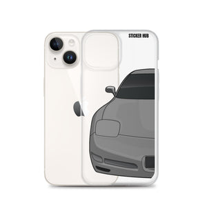 Pewter Gray C5 Corvette Z06 - iPhone Case