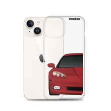 Load image into Gallery viewer, Monterey Red C6 Corvette - iPhone Case