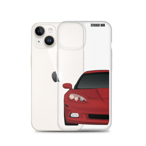 Monterey Red C6 Corvette - iPhone Case