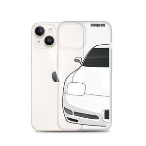 White C5 Corvette Z06 - iPhone Case