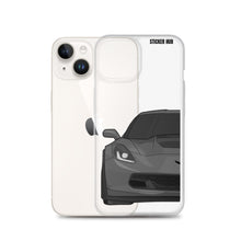 Load image into Gallery viewer, Gray C7 Corvette Z06 - iPhone Case