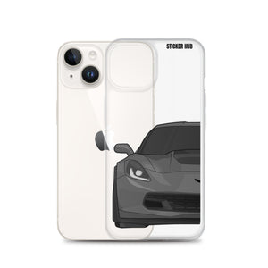 Gray C7 Corvette Z06 - iPhone Case