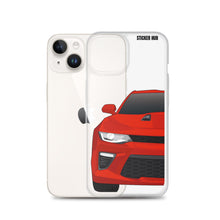 Load image into Gallery viewer, Red 6th Gen Camaro SS - iPhone Case