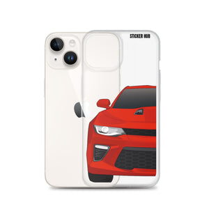 Red 6th Gen Camaro SS - iPhone Case