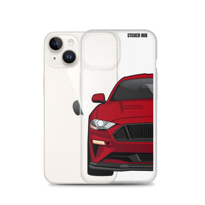 Ruby Red 18-21 Mustang 5.0 - iPhone Case