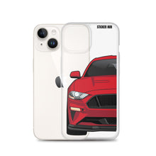 Load image into Gallery viewer, Race Red 18-21 Mustang 5.0 - iPhone Case