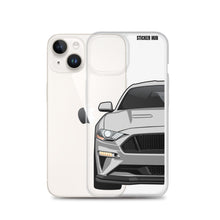 Load image into Gallery viewer, Silver 18-21 Mustang 5.0 - iPhone Case