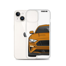 Load image into Gallery viewer, Orange 18-21 Mustang 5.0 - iPhone Case