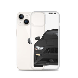 Black 18-21 Mustang 5.0 - iPhone Case