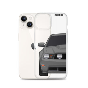 Gray 11-12 Mustang 5.0 - iPhone Case