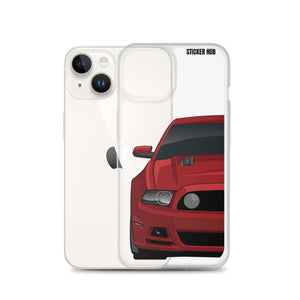 Ruby Red 13-14 Mustang 5.0 - iPhone Case