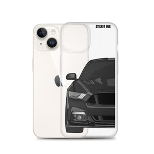 Black 15-17 Mustang 5.0 - iPhone Case