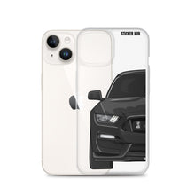 Load image into Gallery viewer, Black Mustang GT350 - iPhone Case