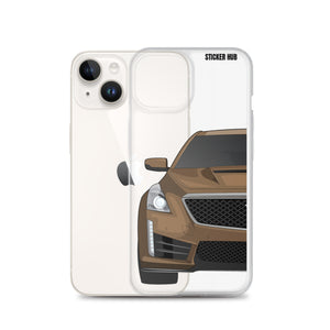 Bronze Sand Cadillac CTS-V - iPhone Case