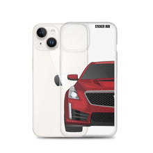 Load image into Gallery viewer, Red Cadillac CTS-V - iPhone Case