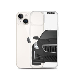 Black Cadillac CTS-V - iPhone Case