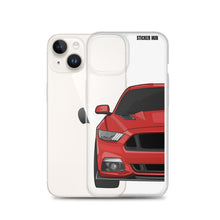 Load image into Gallery viewer, Race Red 15-17 Mustang 5.0 - iPhone Case