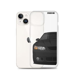 Black 03-04 Mustang SVT Cobra - iPhone Case