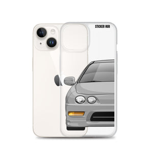 Silver Acura Integra - iPhone Case