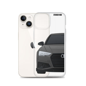 Gray B9 Audi S4 "Facelift" - iPhone Case