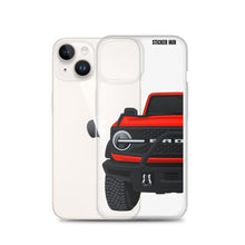 Load image into Gallery viewer, Red Ford Bronco &quot;First Edition&quot; - iPhone Case