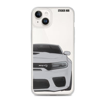 Load image into Gallery viewer, Silver Charger Hellcat (Widebody) - iPhone Case