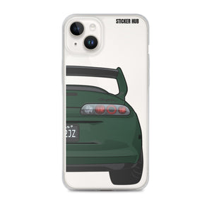 Green Toyota Supra - iPhone Case