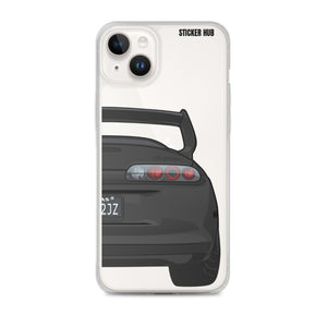 Black Toyota Supra - iPhone Case