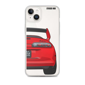 Red Toyota Supra - iPhone Case