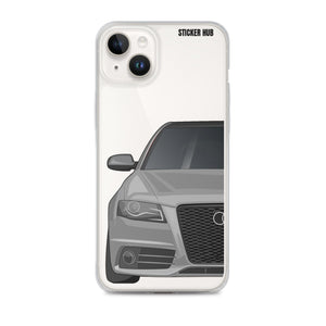 Quartz Gray B8 Audi S4 - iPhone Case