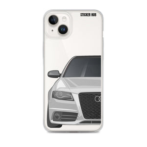 Silver B8 Audi S4 - iPhone Case