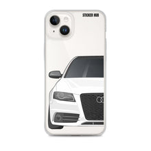 Load image into Gallery viewer, White B8 Audi S4 - iPhone Case