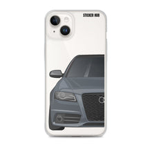 Load image into Gallery viewer, Meteor Gray B8 Audi S4 - iPhone Case