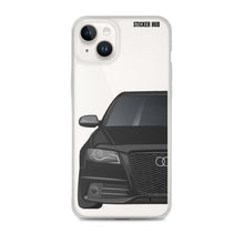 Load image into Gallery viewer, Black B8 Audi S4 - iPhone Case