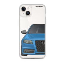 Load image into Gallery viewer, Sprint Blue B8 Audi S4 - iPhone Case